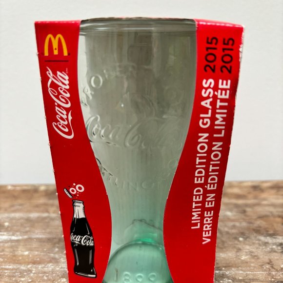Coca Cola x McDonald's Limited Edition Glass 2015 Series - 1899 Bottle Replica - Picture 7 of 7